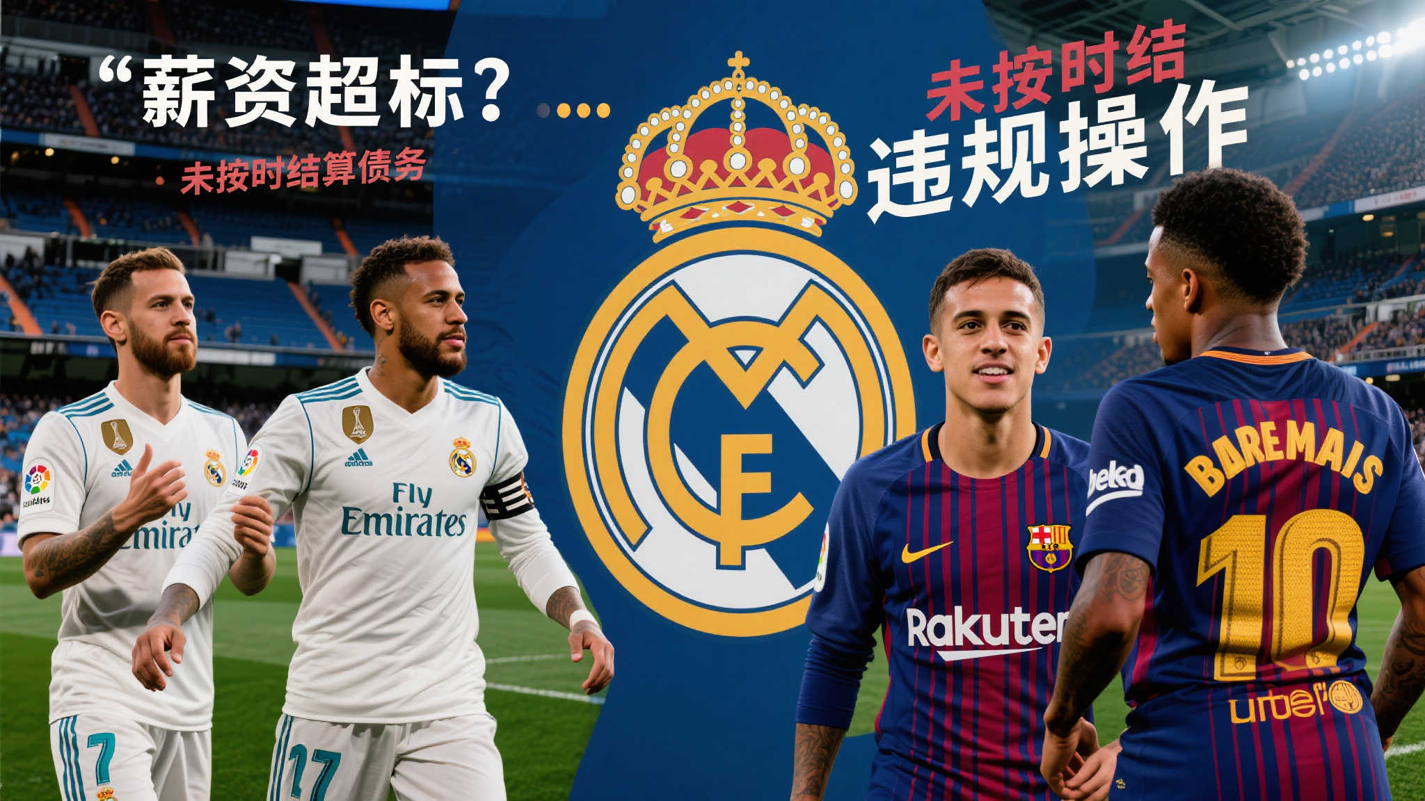 巴萨因财务违规累犯可能面临下赛季禁赛风险 在过去几年中,关于*“薪资超标”*、“违规操作”、